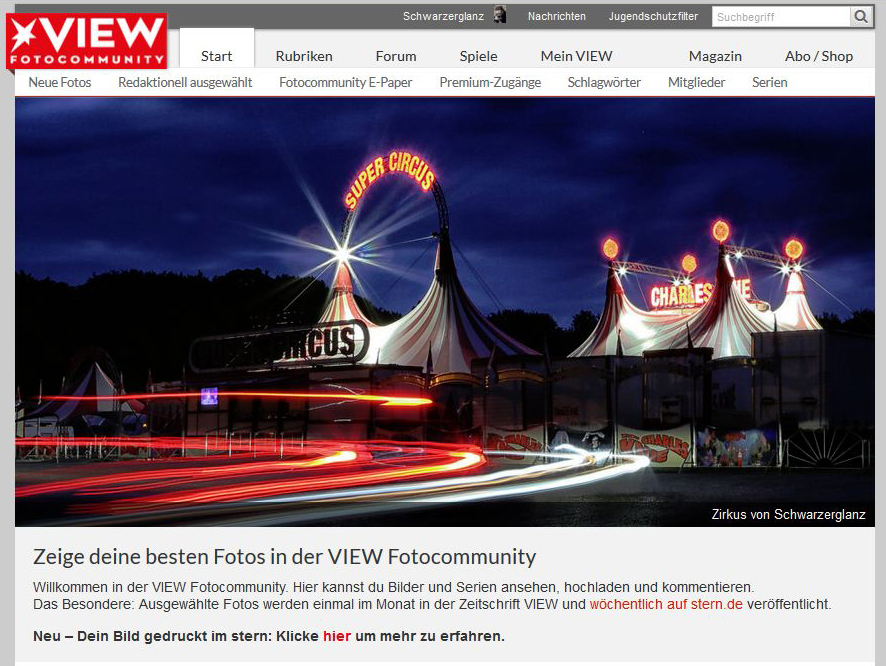 SternVIEW Fotocommunity Top Bild des Tages