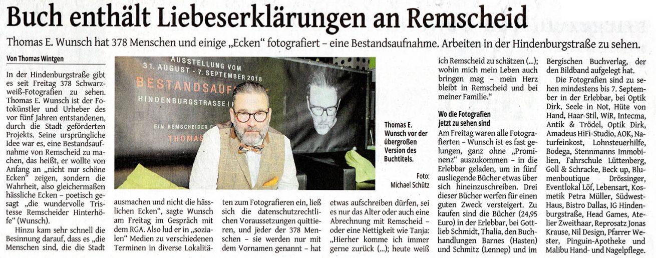 © Remscheider Generalanzeiger 2018